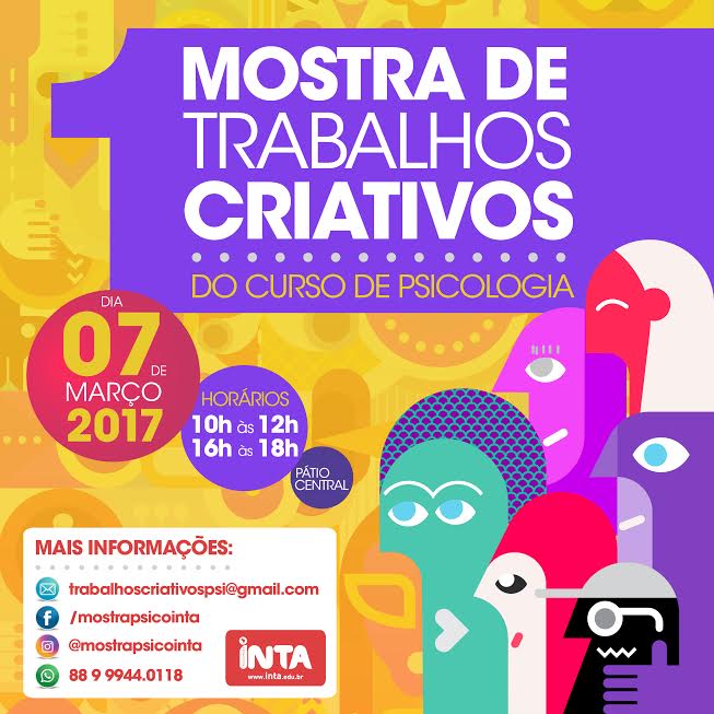 Mostra de Trabalhos Criativos - Psicologia