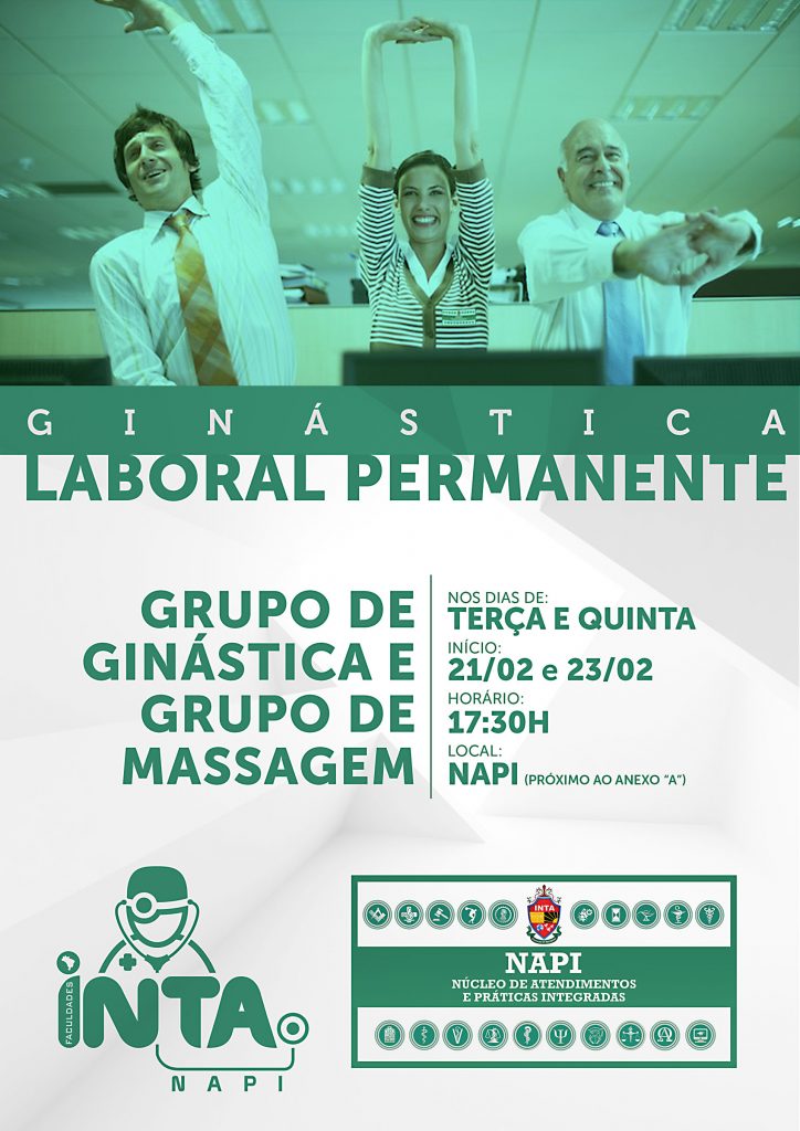 Ginastica Laboral para colaboradores do INTA