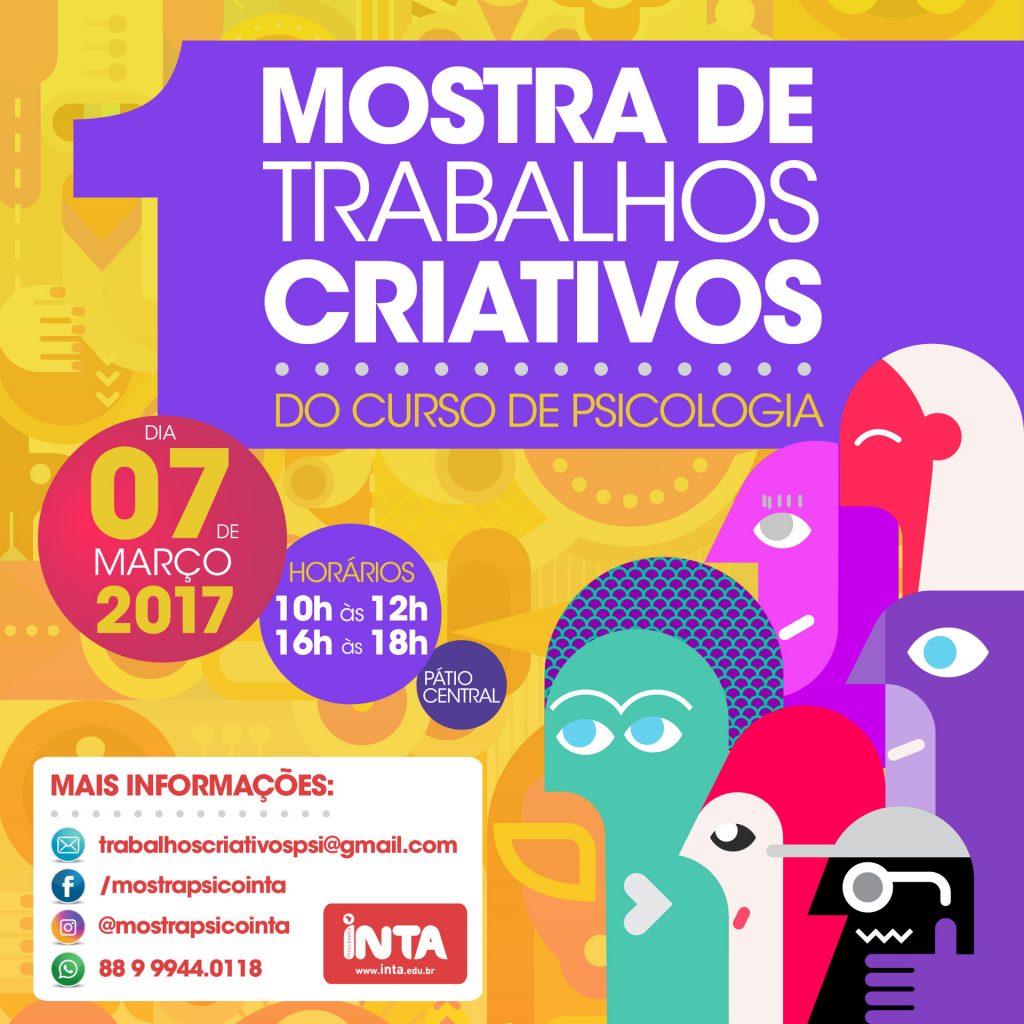 I Mostra de Trabalhos Criativos do Curso de Psicologia