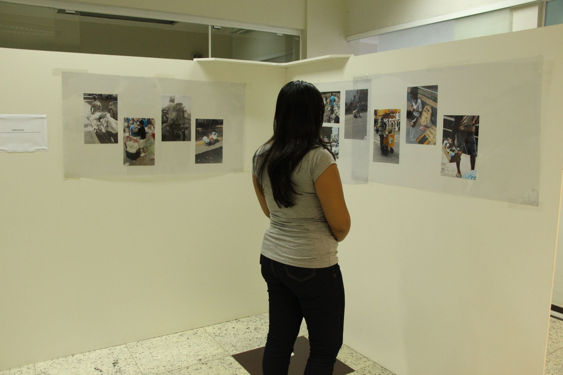 Estudantes do Curso de Serviço Social realizaram exposição fotográfica