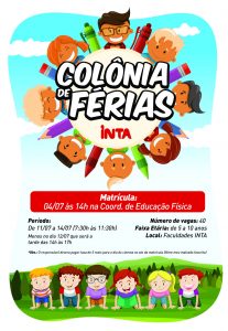 Cartaz Colônia de Férias