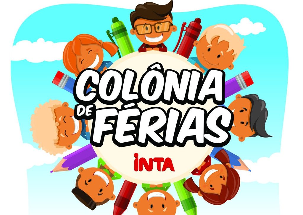 Cartaz Colônia de Férias - Capa para Notícia