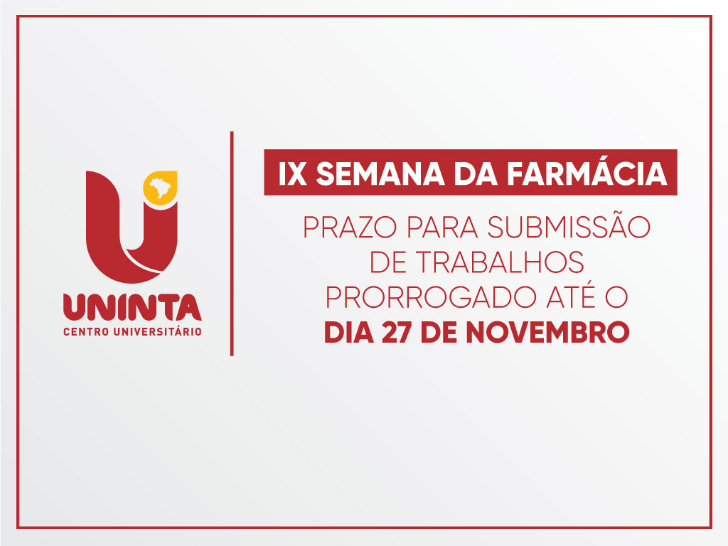 IX Semana da Farmácia