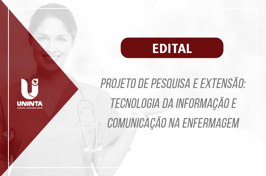 Projeto Tecnologia da Informação e Comunicação na Enfermagem: Inscrições prorrogadas