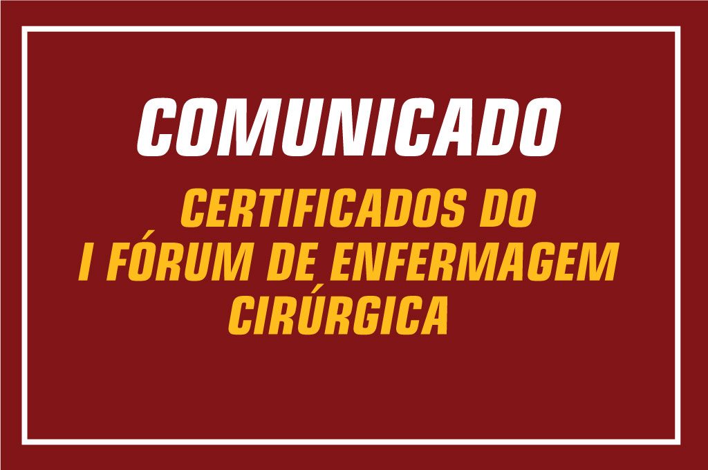 I Fórum de Enfermagem Cirúrgica