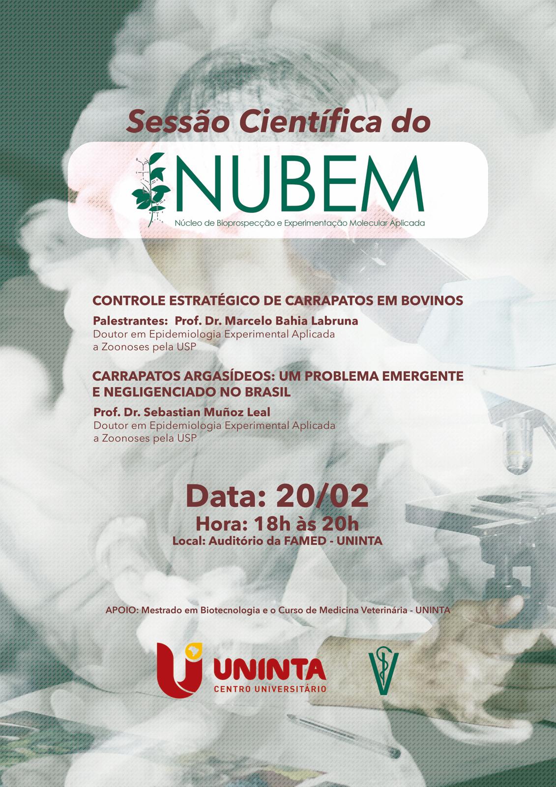 Sessão Científica do NUBEM
