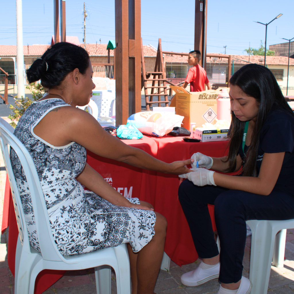 UNINTA na Comunidade realiza ação de saúde no bairro COHAB em Itapipoca