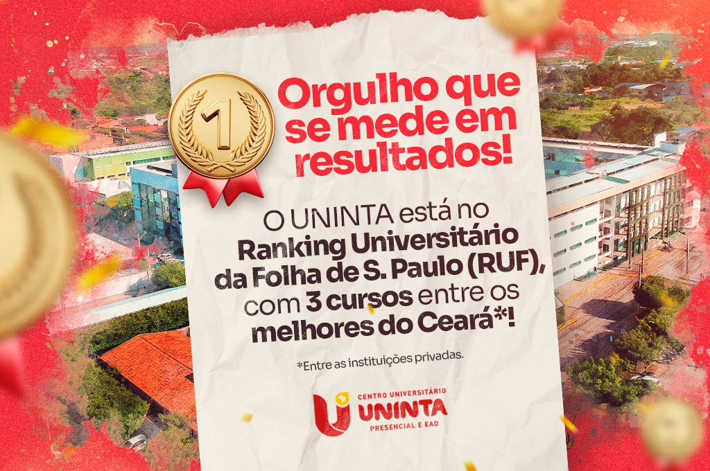 Cursos do UNINTA se destacam no Ranking Universitário da Folha de S. Paulo